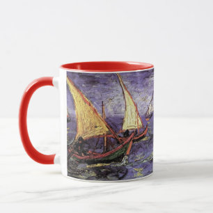 Tasse Paysage marin à Saintes Maries par Vincent van Gog