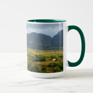 Tasse Paysage panoramique de vallée, Cuba