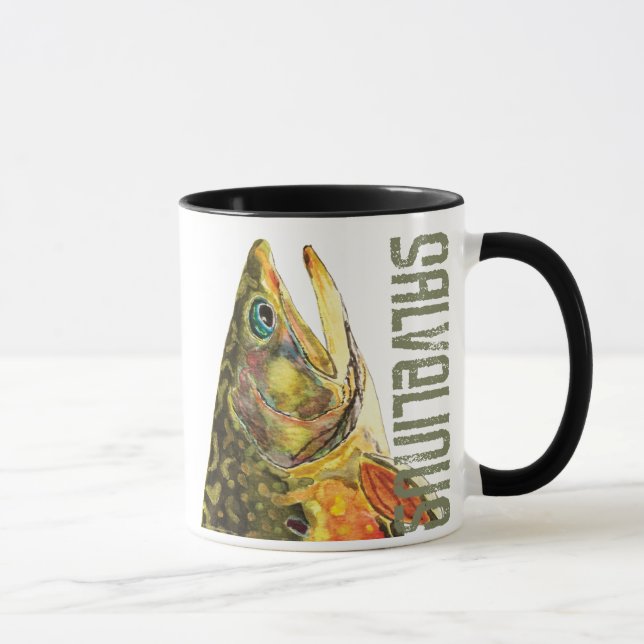 Tasse Pêche à l'omble de fontaine (Droite)