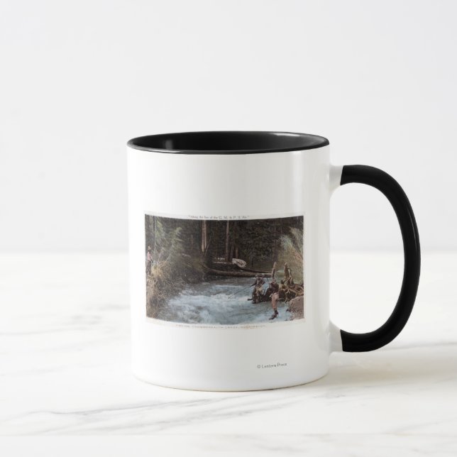 Tasse Pêcheurs Pêche à Commonwealth Creek (Droite)