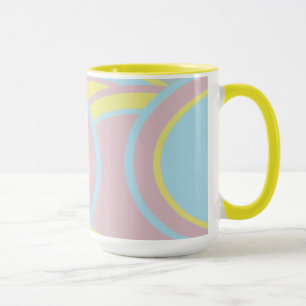 Tasse Peinture Abstraite Pastel moderne