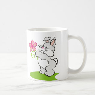 Tasse pelucheuse de lapin