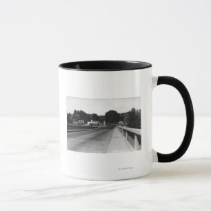 Tasse Pendleton, vue est de ville d'entrée de l'Orégon