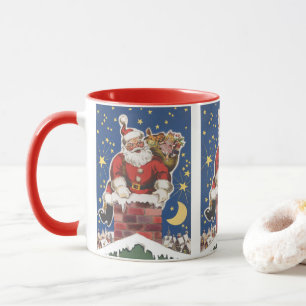 Tasse Père Noël vintage, Cette Nuit Avant Noël