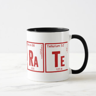 Tasse périodique de pirate