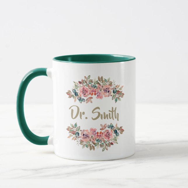 Tasse personalisierter Name | Kundenspezifische Ge (Links)