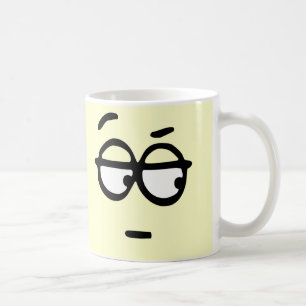 Tasse personnalisable d'arrière - plan d'émotic