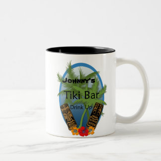 Tasse personnalisable de barre de Tiki