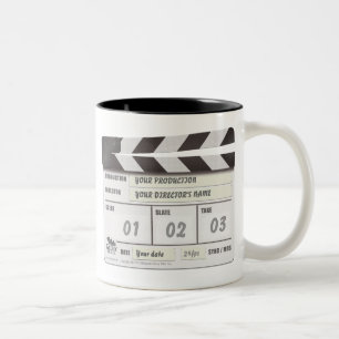 Tasse personnalisable de claquette
