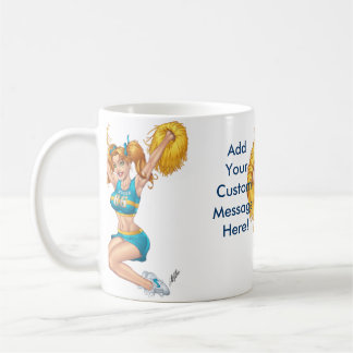 Tasse personnalisable de pom-pom girl par Al Rio