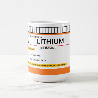 Tasse personnalisable de prescription