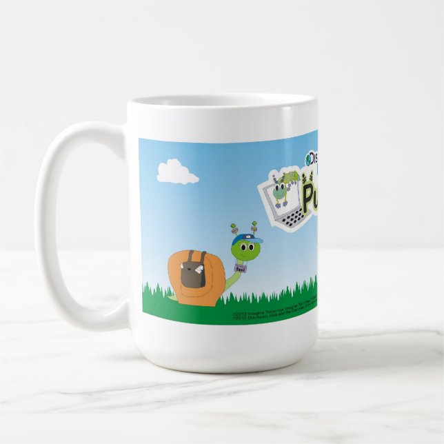 Tasse personnalisable de Puterbugs (Gauche)