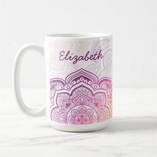 Tasse personnalisée Auri Mandala 15 oz