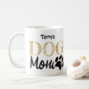 Tasse personnalisée avec empreinte de patte pour m
