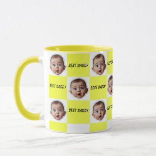 Tasse personnalisée avec le visage de bébé - "Meil