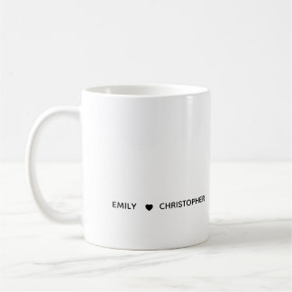 Tasse personnalisée avec nom – Cadeau minimal de l