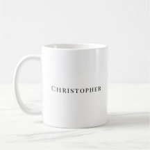 Tasse personnalisée avec nom | Tasse à café person