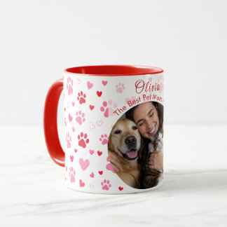 Tasse personnalisée avec photo de l'animal de comp