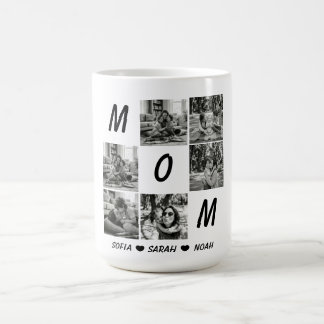 Tasse personnalisée avec photo de maman : fête des