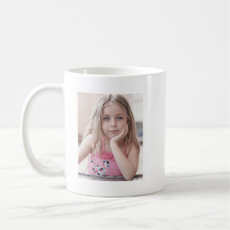 Tasse personnalisée avec photo et texte