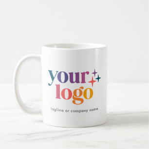 Tasse personnalisée avec texte de logo
