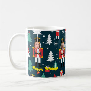 Tasse personnalisée Casse-Noisette 5 visages photo