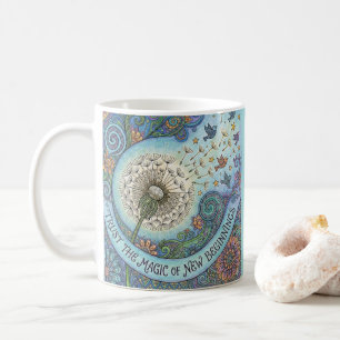 Tasse personnalisée Confiance dans la magie des no