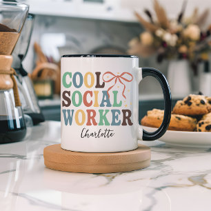 Tasse personnalisée Coquette Rétro Travailleuse So