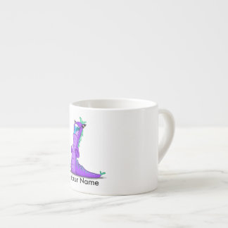 Tasse personnalisée de café express avec "L"