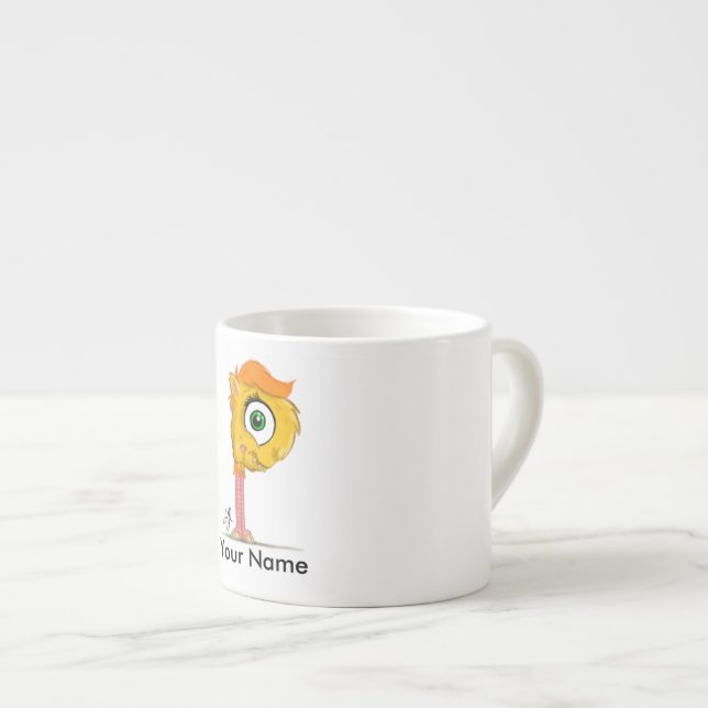 Tasse personnalisée de café express avec le (Devant droit)