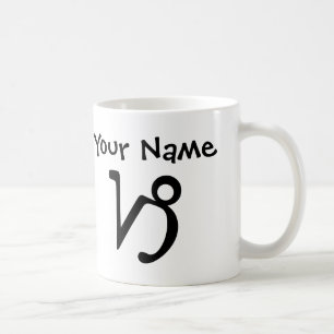 Tasse personnalisée de Capricorne - tasse de