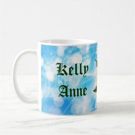 Tasse personnalisée de fée de papillon