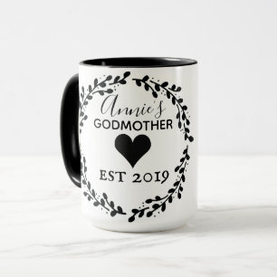 Tasse personnalisée de marraine