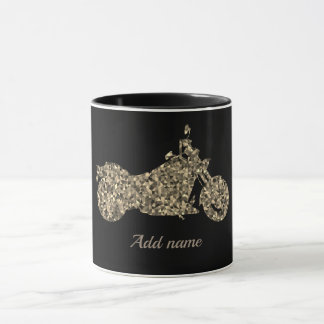 Tasse personnalisée de moto