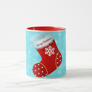 Tasse Personnalisée de Noël Art Fêtes