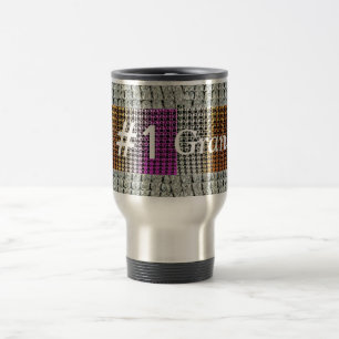 Tasse personnalisée de voyage de Bling