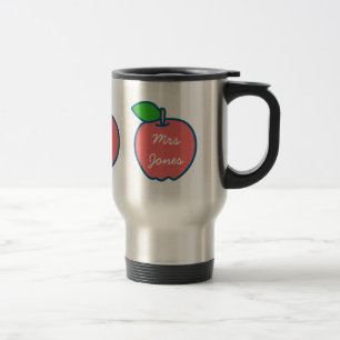 Tasse personnalisée de voyage de professeur tout