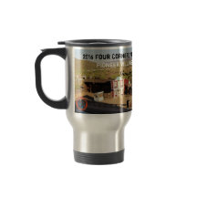 Tasse personnalisée de voyage - quatre coins