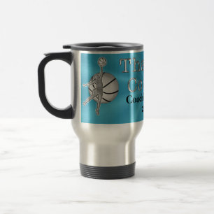 Tasse personnalisée d'entraîneur avec son NOM et