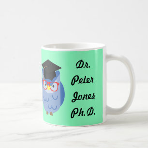 Tasse personnalisée d'obtention du diplôme de Ph