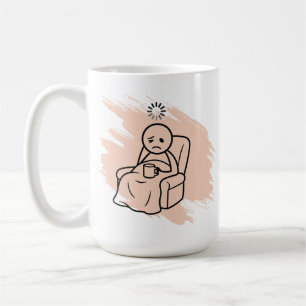 Tasse personnalisée drôle de fibromyalgie pour une
