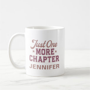 Tasse Personnalisée 'Juste Un Chapitre de Plus' po
