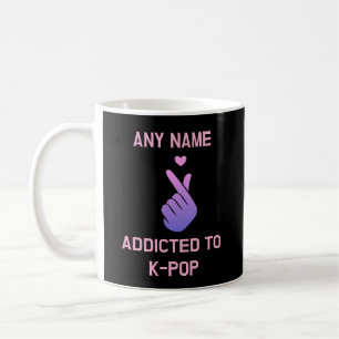 Tasse personnalisée Kpop Cadeau coréen K-Pop addic