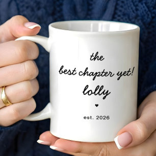 Tasse personnalisée Lolly, Meilleur chapitre jusqu
