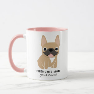 Tasse personnalisée Maman Frenchie, tasse Bouledog