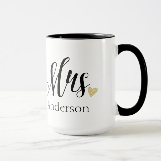 Tasse Personnalisée Mme | Épouse à devenir (Droite)