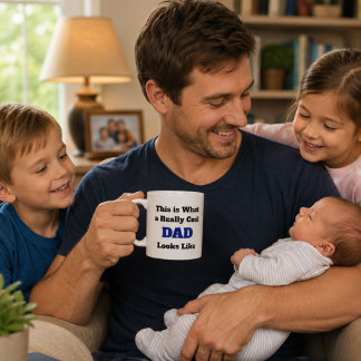 Tasse personnalisée « Papa vraiment cool »