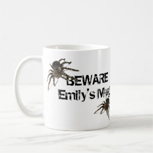 Tasse personnalisée par araignée de tarentule