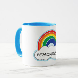 Tasse personnalisée par   d'ARC-EN-CIEL