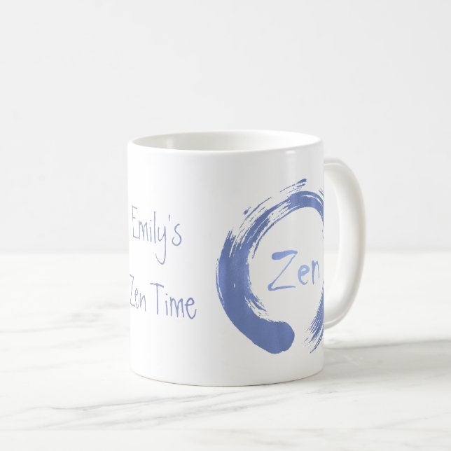 Tasse personnalisée par Ensō de zen (Devant droit)